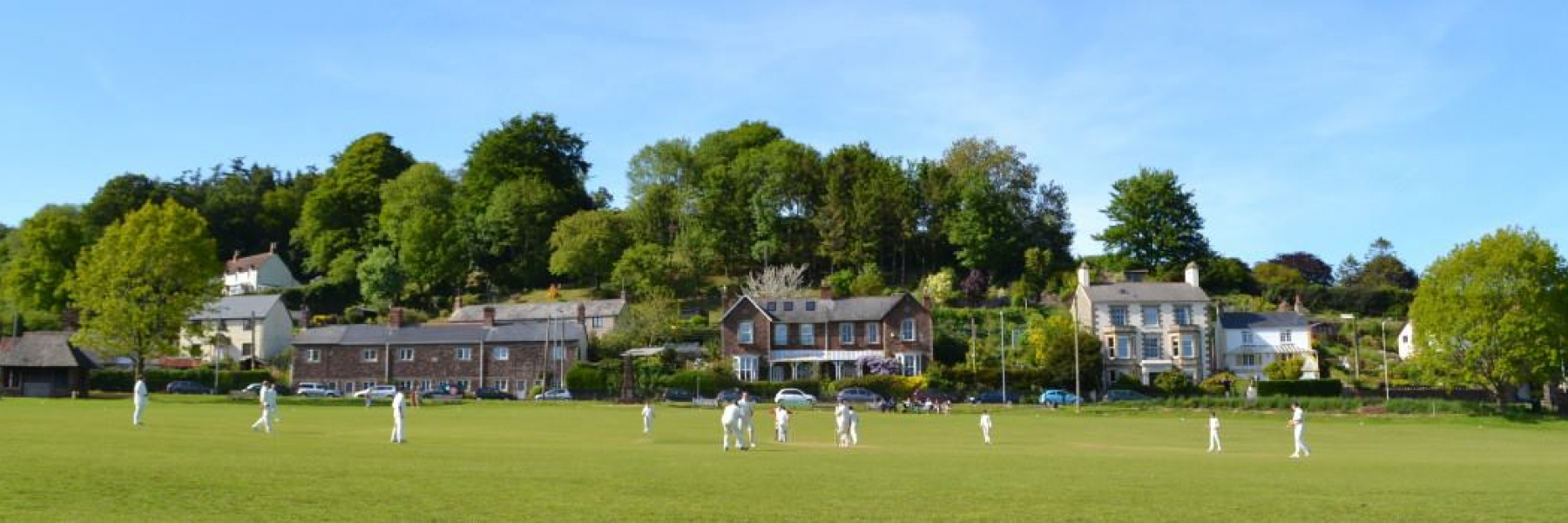 Cricket scene Wiveliscombe